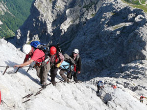 Klettersteig Alpspitzferrata