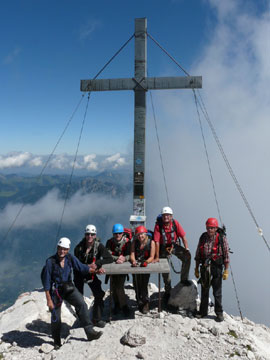 Gipfelkreuz Alpspitze